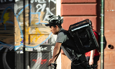 Fahrradkuriere von ucm.agency